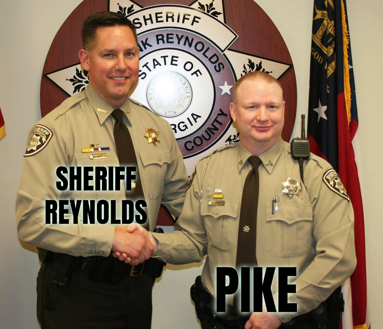 Cherokee County Sheriff’s Office photograph supplied with Richard Pike and Kerrianne Fox case records; individual identity not independently verified