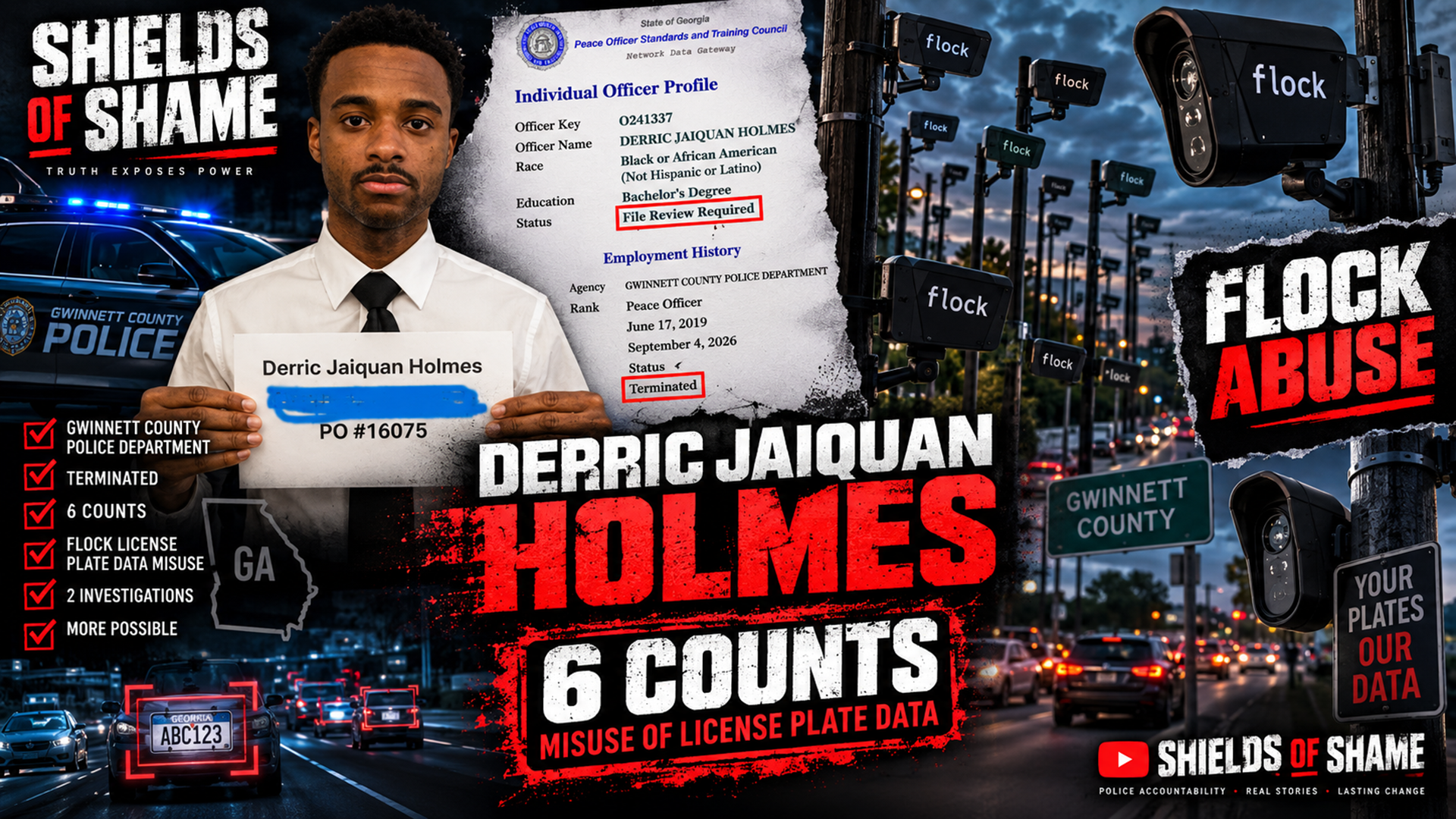 Derric Jaiquan Holmes Flock misuse investigation thumbnail