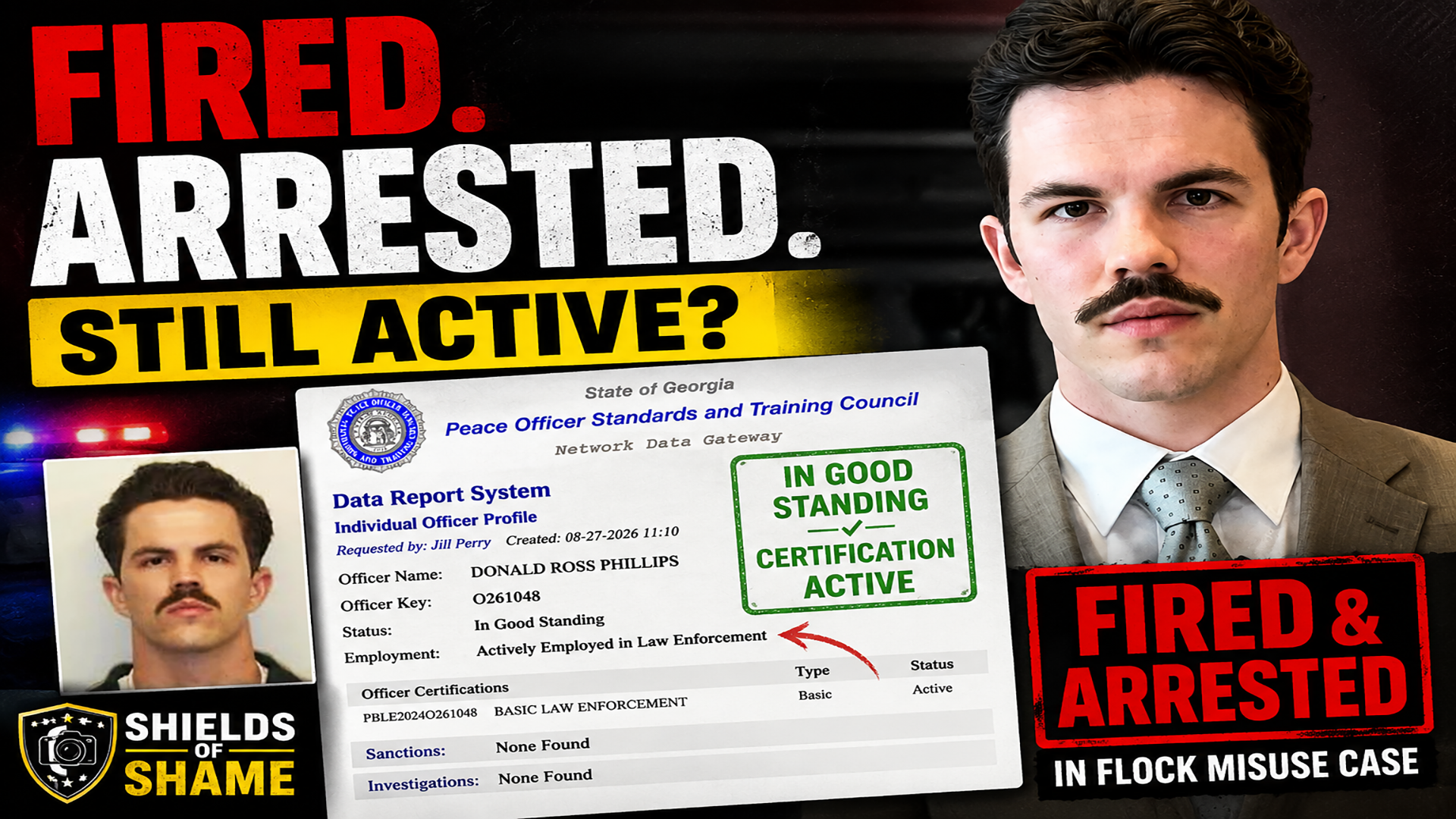 Donald Ross Phillips — Savannah Police Flock investigation thumbnail