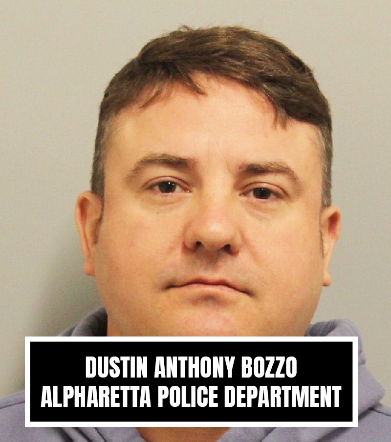 Supplied photograph of former Alpharetta officer Dustin Anthony Bozzo
