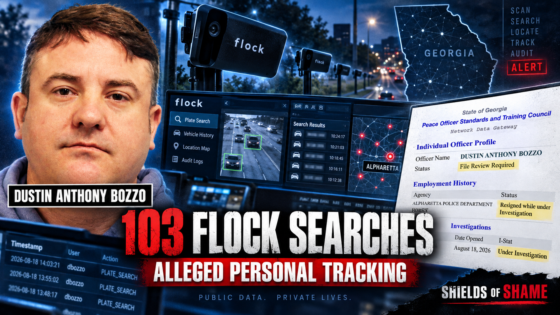 Dustin Anthony Bozzo Alpharetta Flock investigation thumbnail