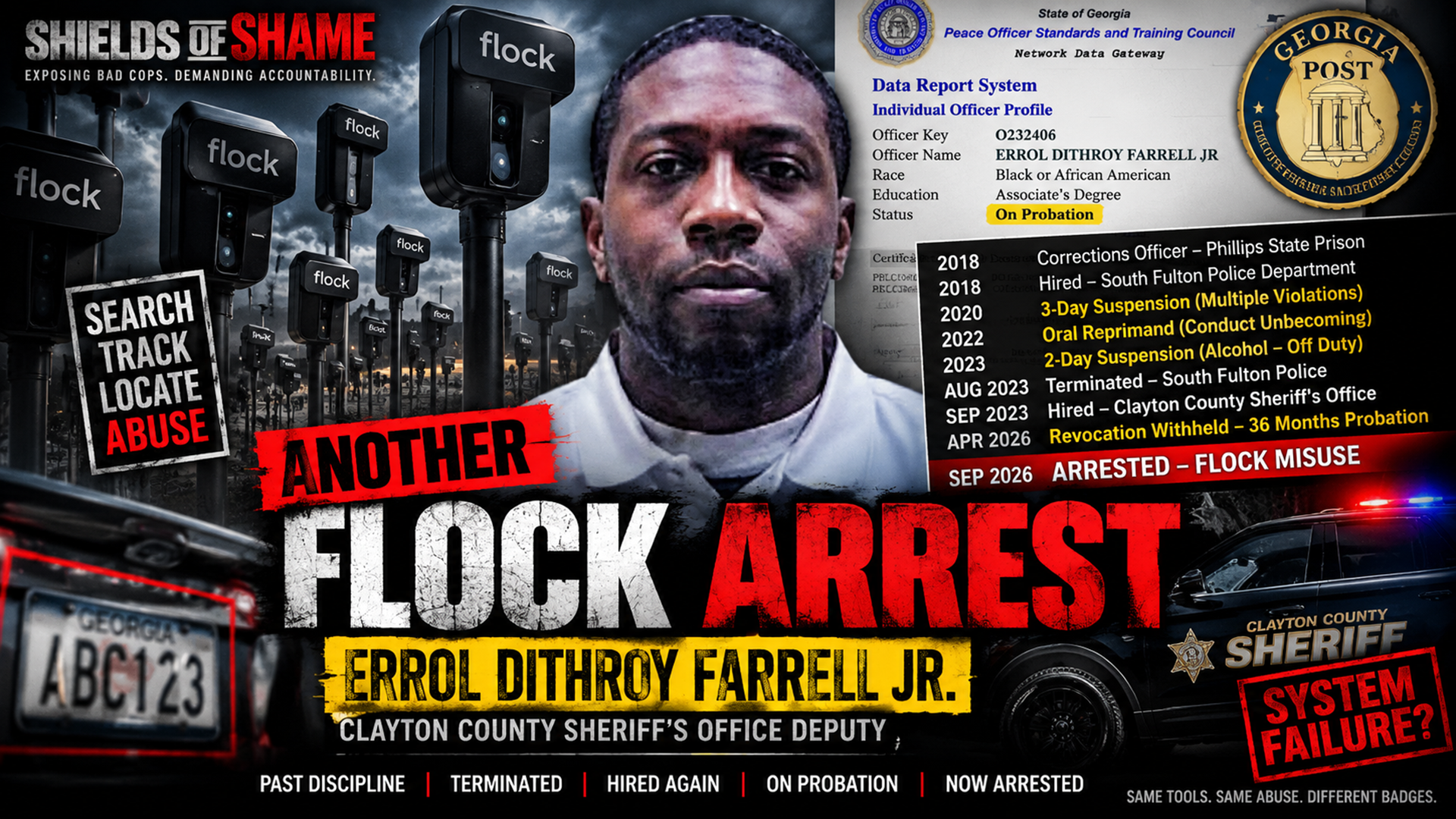 Errol Dithroy Farrell Jr. Clayton County Flock investigation thumbnail