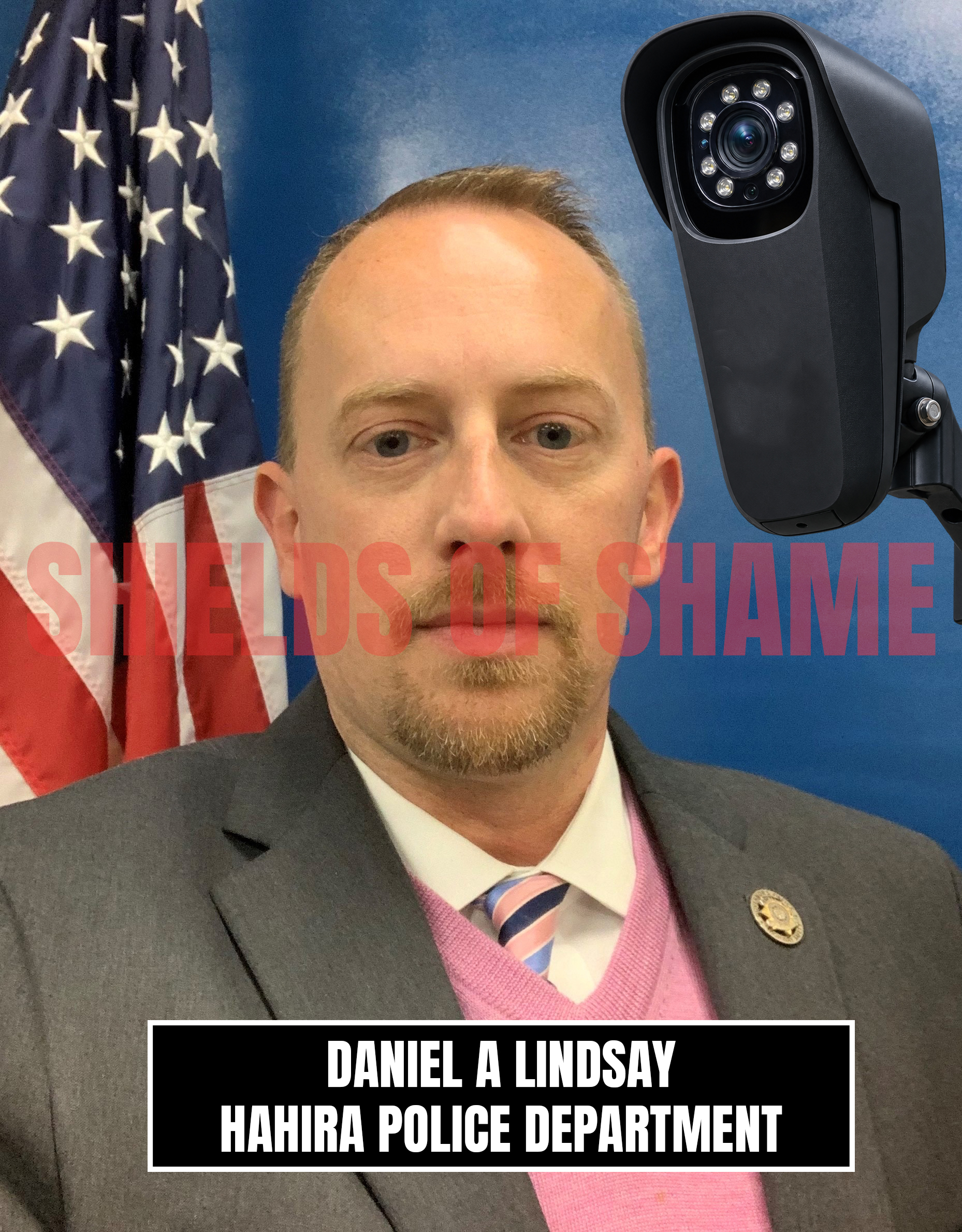 Flock Wall of Shame case image for Daniel A. Lindsay