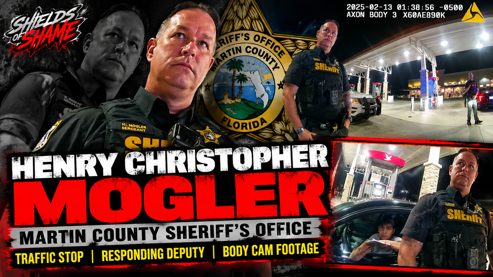Shields of Shame thumbnail for Henry Christopher Mogler, Martin County Sheriff's Office