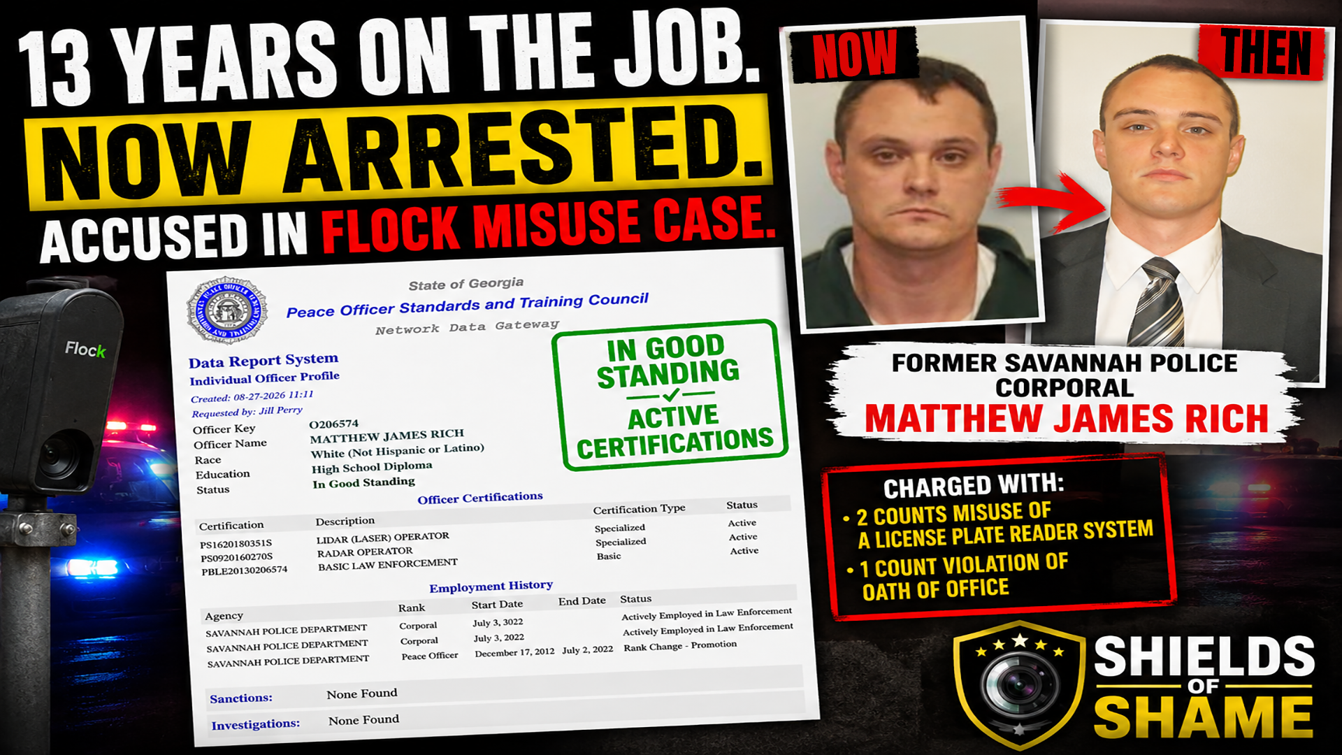 Matthew James Rich — Shields of Shame investigation thumbnail