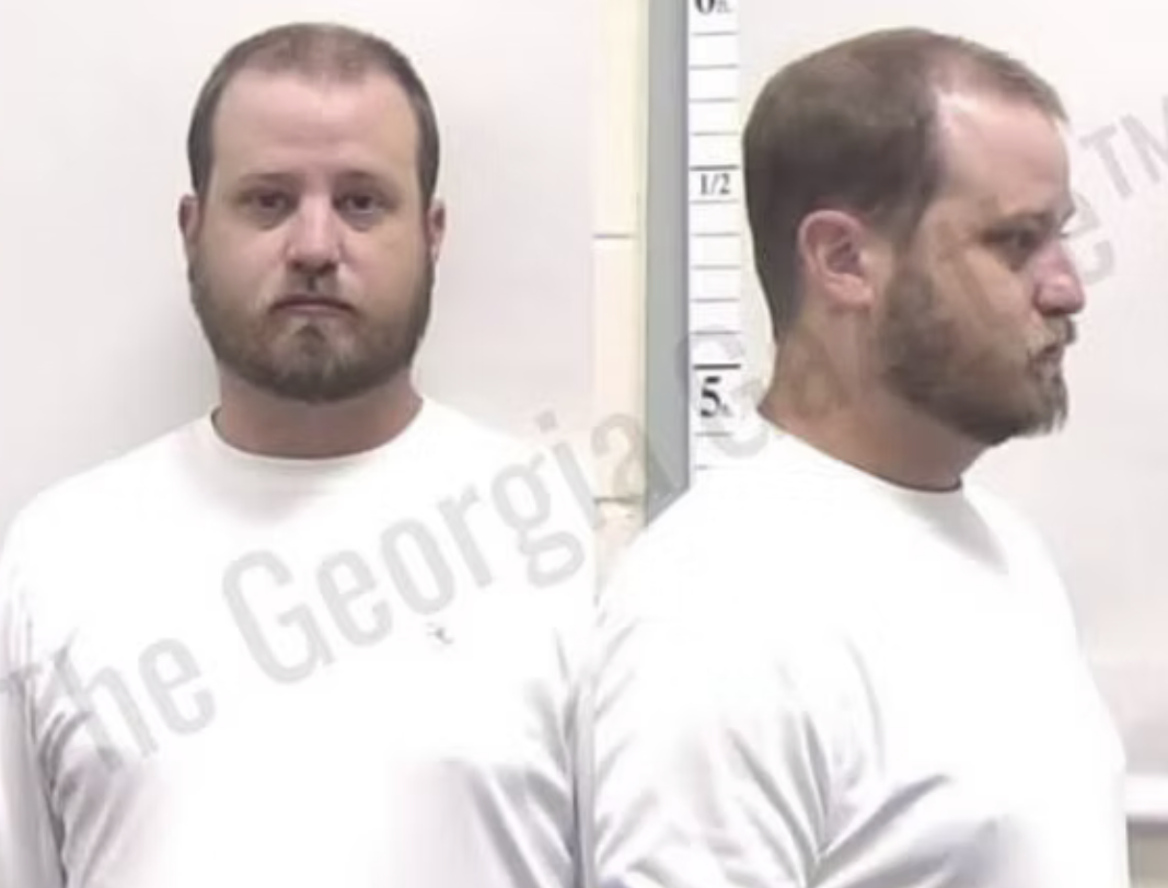 Nicholas James Barker two-sided booking photo