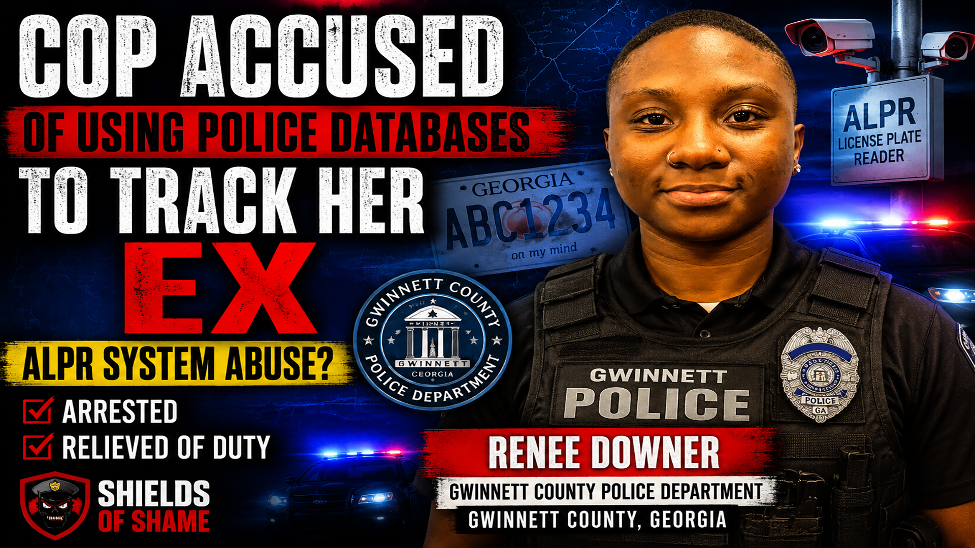 Renee Alexia Downer Gwinnett County Police ALPR investigation thumbnail