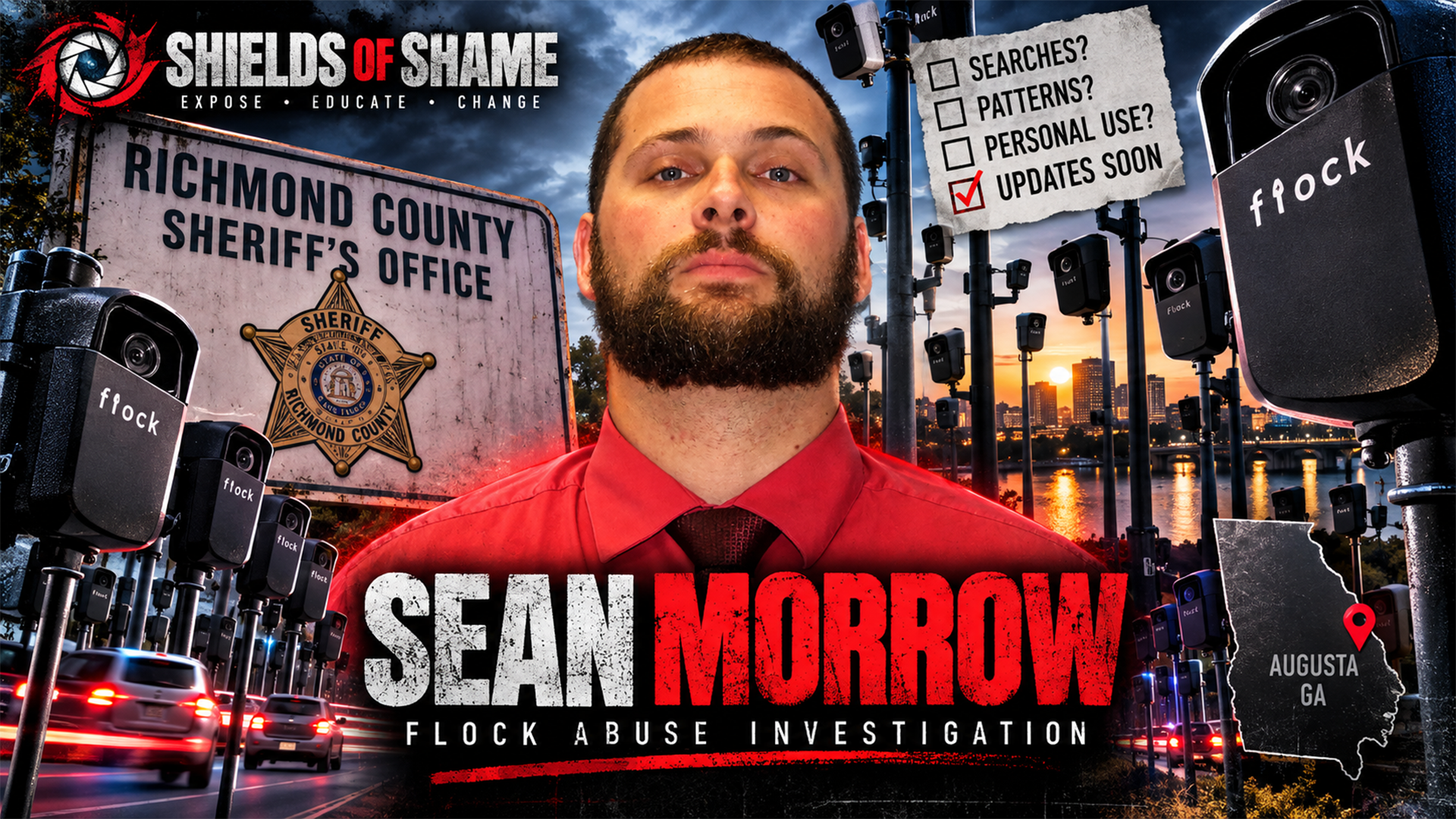 Sean Edward Gunderson Morrow Richmond County Sheriff's Office Flock misuse investigation thumbnail