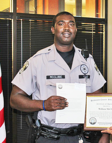 William Richard McClure and former Sheriff Richard Roundtree, supplied investigation image