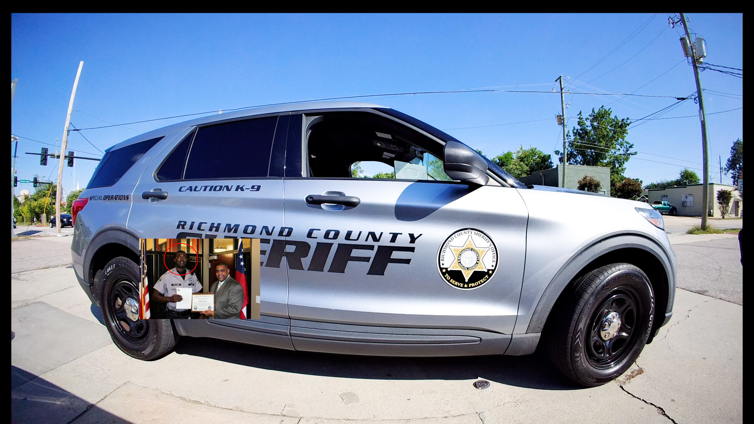 Supplied photograph of SUV related to William McClure investigation